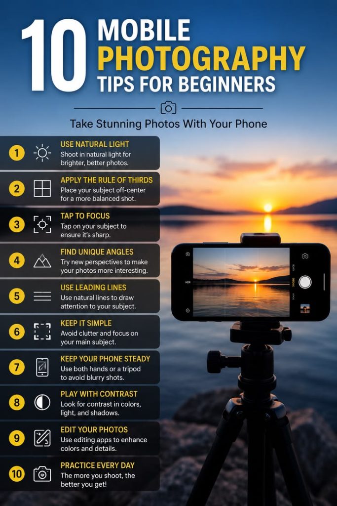 Smartphone Photography Tips: How to Shoot Like a Professional